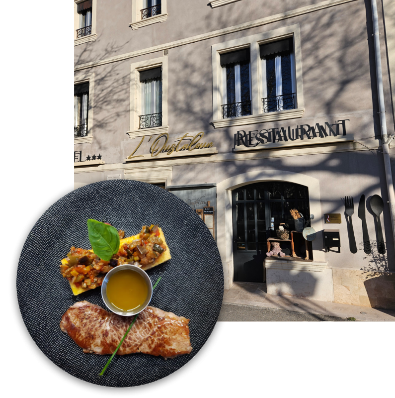 Le restaurant - L'Oustaloun - Maussane-les-Alpilles - bien manger MAUSSANE-LES-ALPILLES